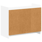 Mobile per scarpe Bianco 85 x 39,5 x 70 cm Legno ingegnerizzato