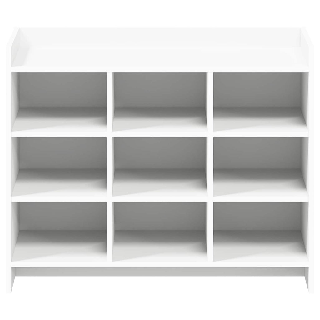 Mobile per scarpe Bianco 85 x 39,5 x 70 cm Legno ingegnerizzato