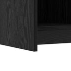 Mobile per scarpe Rovere Nero 85 x 39,5 x 70 cm