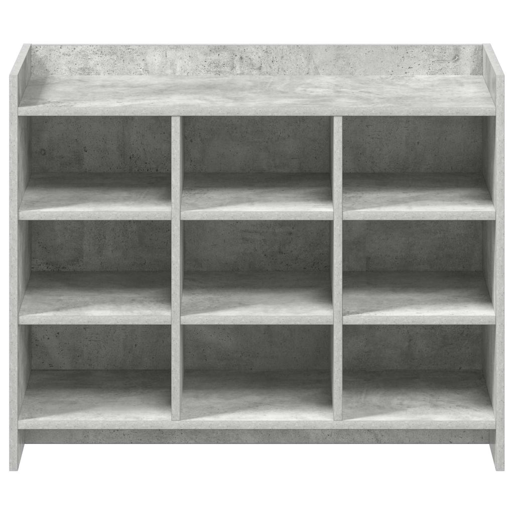 Mobile per scarpe Grigio Cemento 85 x 39,5 x 70 cm