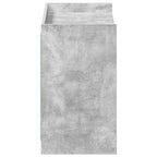 Mobile per scarpe Grigio Cemento 85 x 39,5 x 70 cm