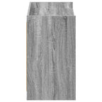 Mobile per scarpe Sonoma grigio 85 x 39,5 x 70 cm