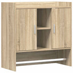 Scaffale da parete A parete Rovere Sonoma 80 x 36 x 80 cm