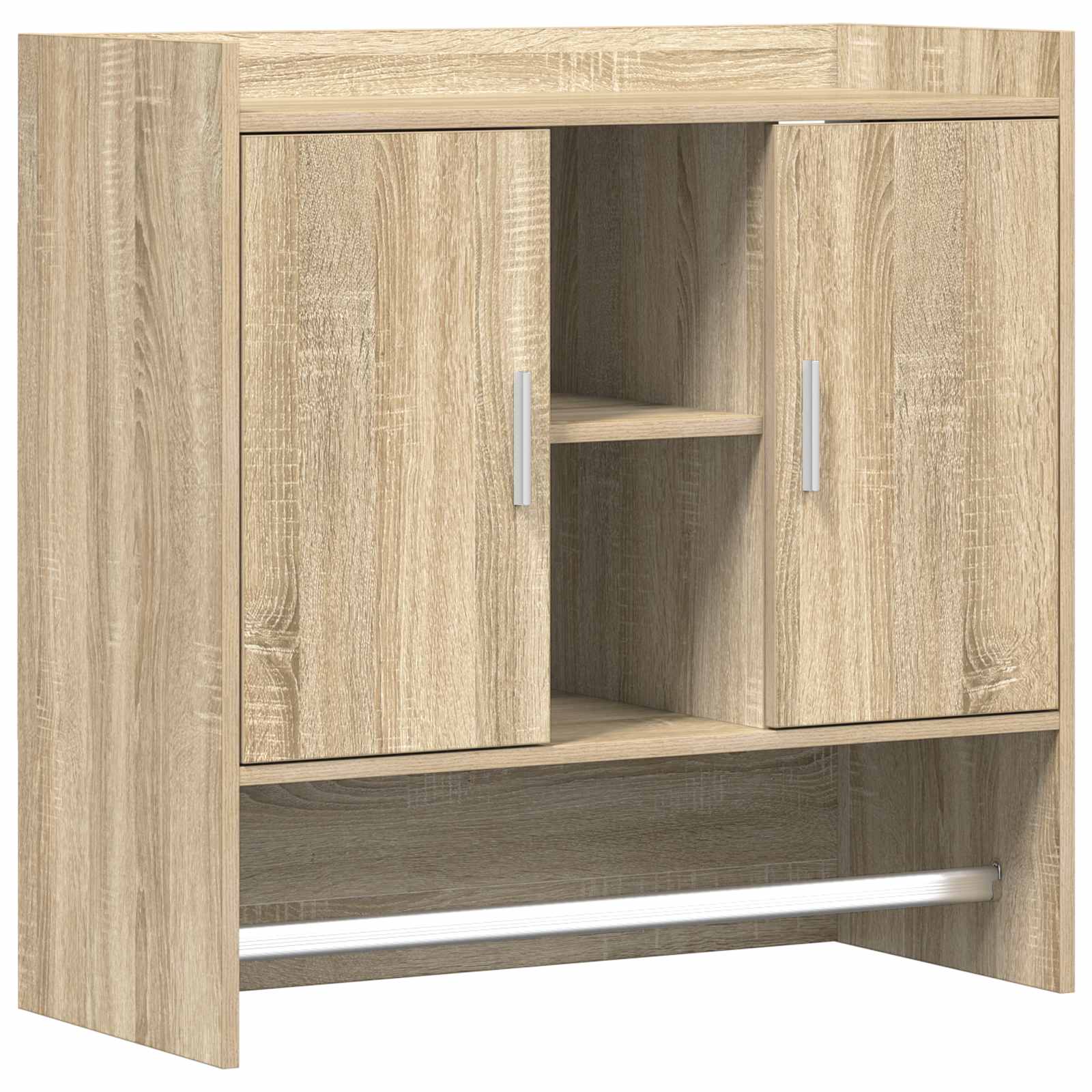 Scaffale da parete A parete Rovere Sonoma 80 x 36 x 80 cm