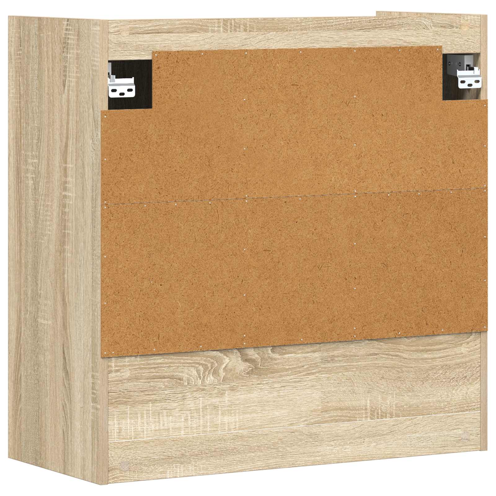 Scaffale da parete A parete Rovere Sonoma 80 x 36 x 80 cm