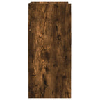 Scaffale da parete A parete Rovere Fumo 80 x 36 x 80 cm