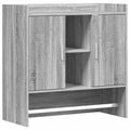 Scaffale da parete A parete Sonoma grigio 80 x 36 x 80 cm