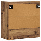 Scaffale da parete A parete Legno antico 80 x 36 x 80 cm