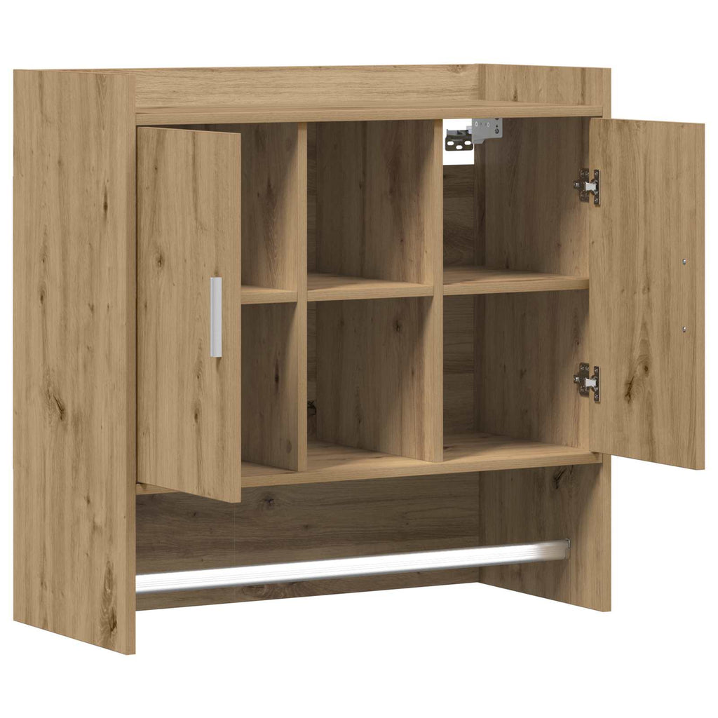 Scaffale da parete A parete Rovere Artigianale 80 x 36 x 80 cm