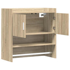 Scaffale da parete A parete Rovere Sonoma 80 x 36 x 80 cm