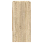 Scaffale da parete A parete Rovere Sonoma 80 x 36 x 80 cm