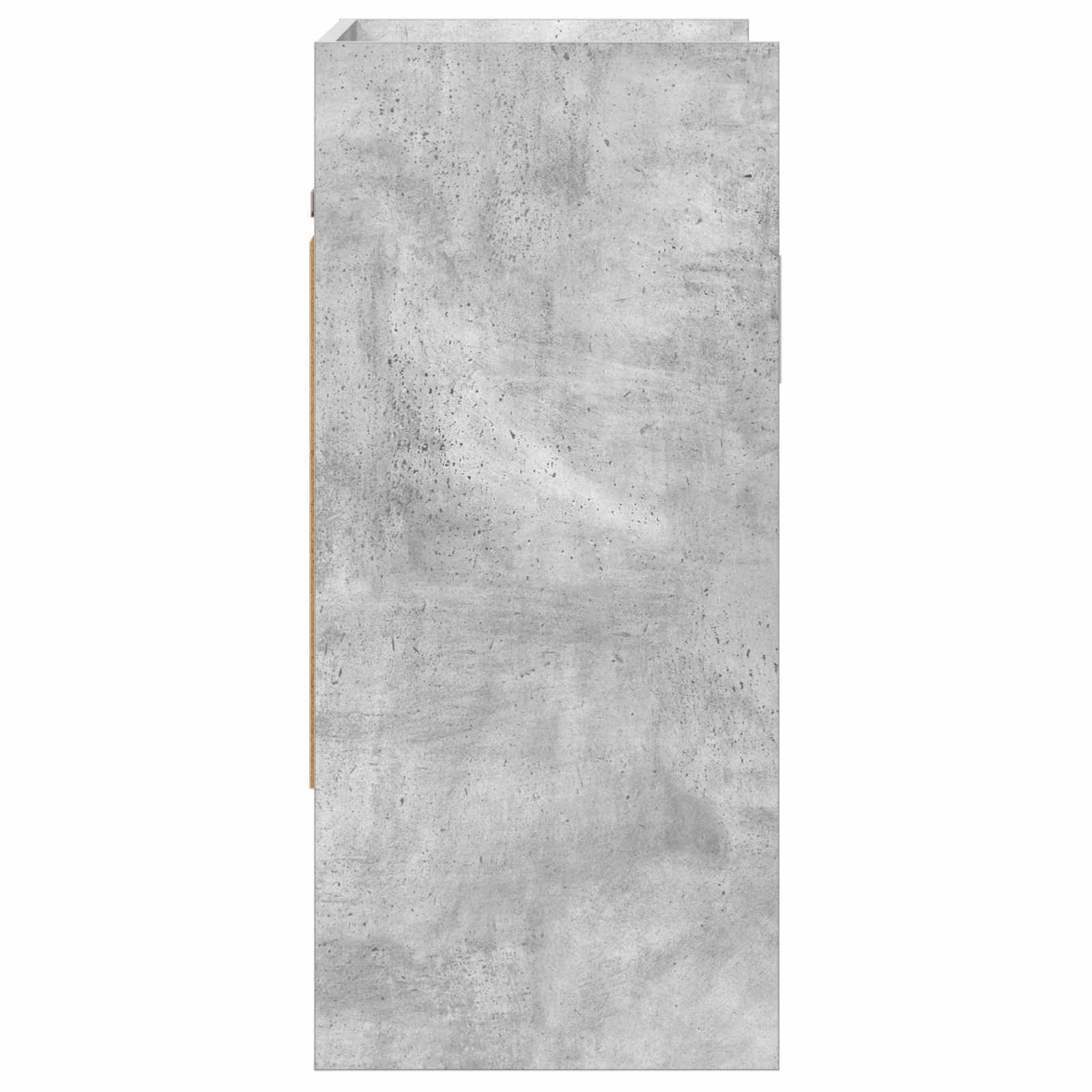 Scaffale da parete A parete Grigio Cemento 80 x 36 x 80 cm