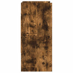 Scaffale da parete A parete Rovere Fumo 80 x 36 x 80 cm