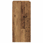 Scaffale da parete A parete Legno antico 80 x 36 x 80 cm