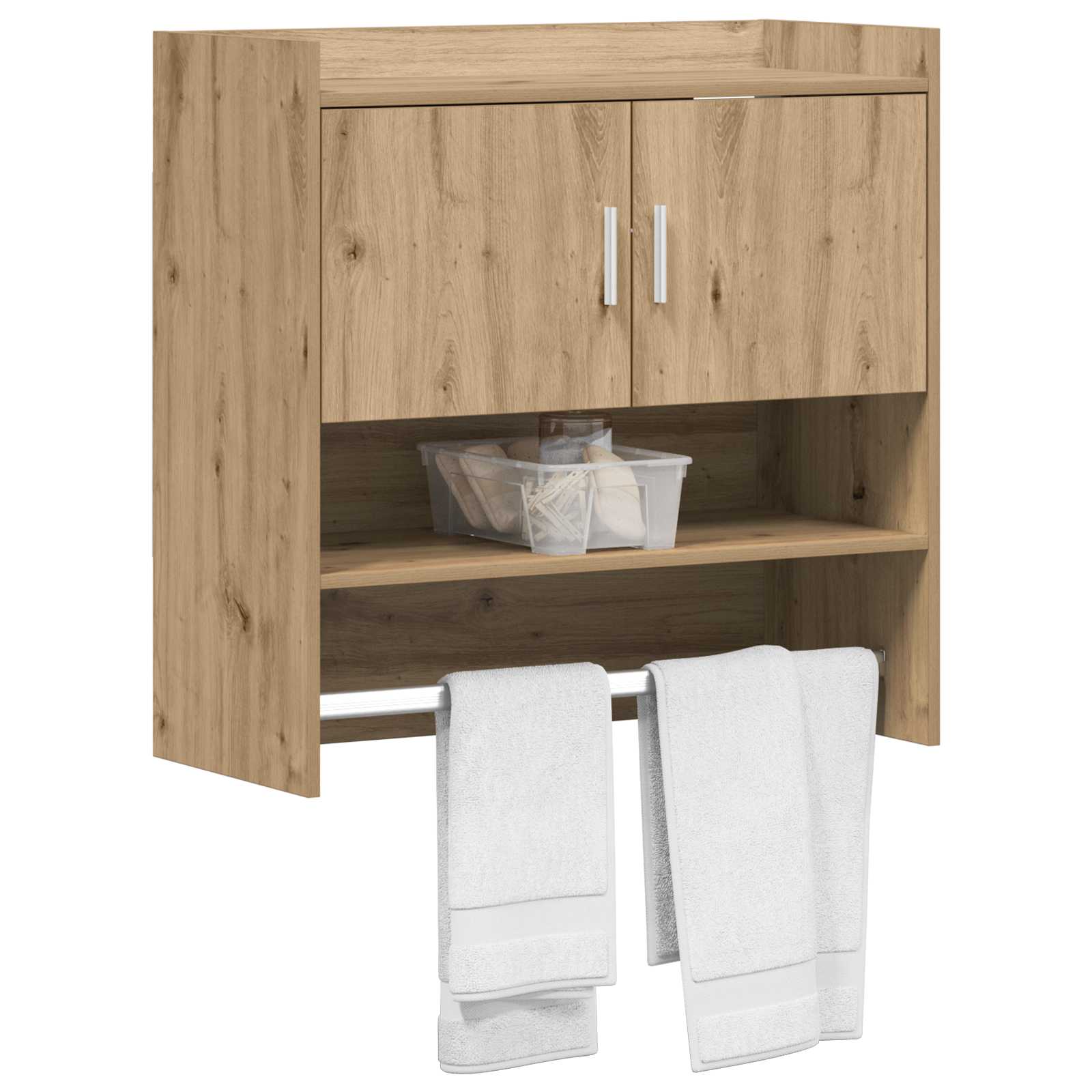 Scaffale da parete A parete Rovere Artigianale 80 x 36 x 80 cm