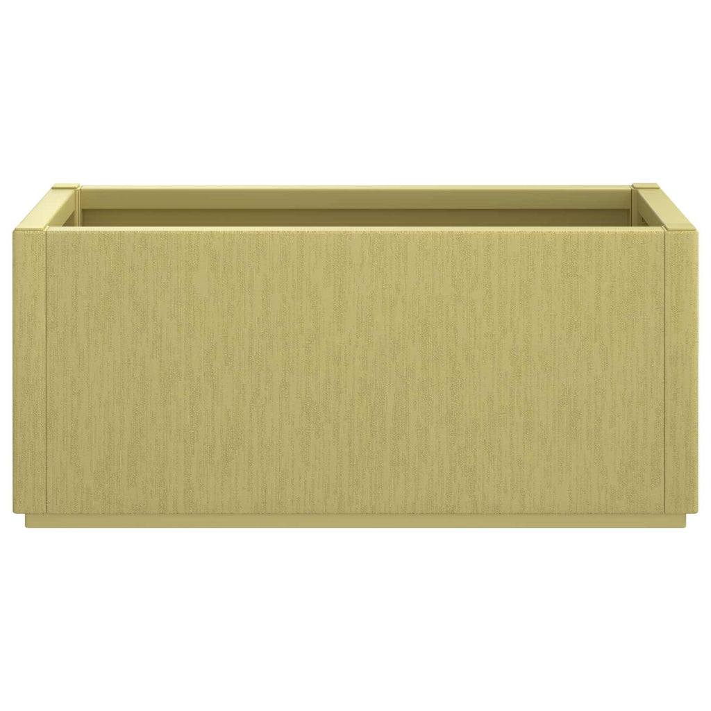 Scatola per Fiori da Giardino Verde 80 x 36 x 35 cm PP
