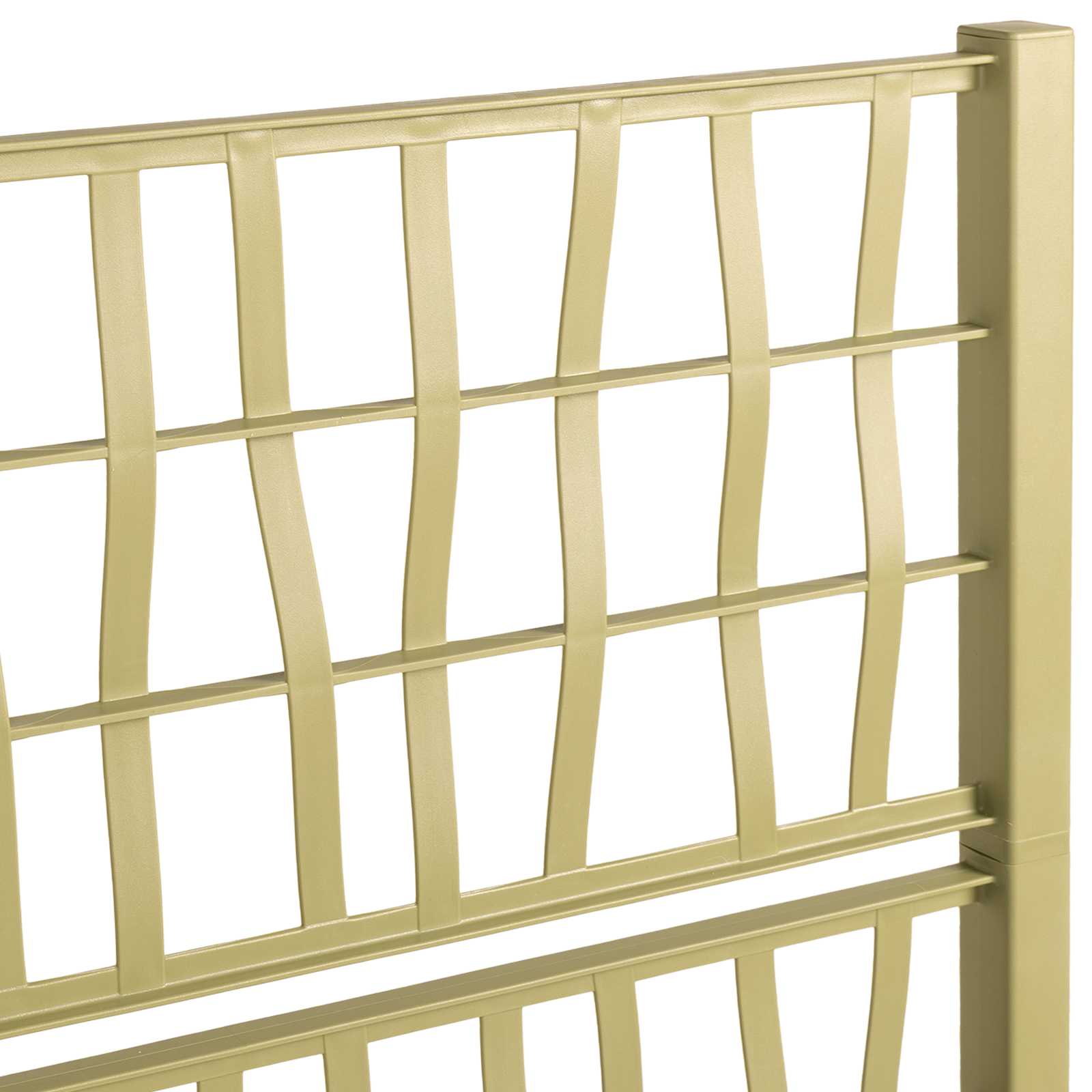 Vaso da Giardino con Trellis Verde 80 x 36 x 140 cm PP