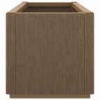 Scatola per Fiori da Giardino Marrone 80 x 36 x 35 cm PP