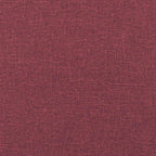 Panchina imbottita con schienale Rosso vino 110 x 60 x 76 cm
