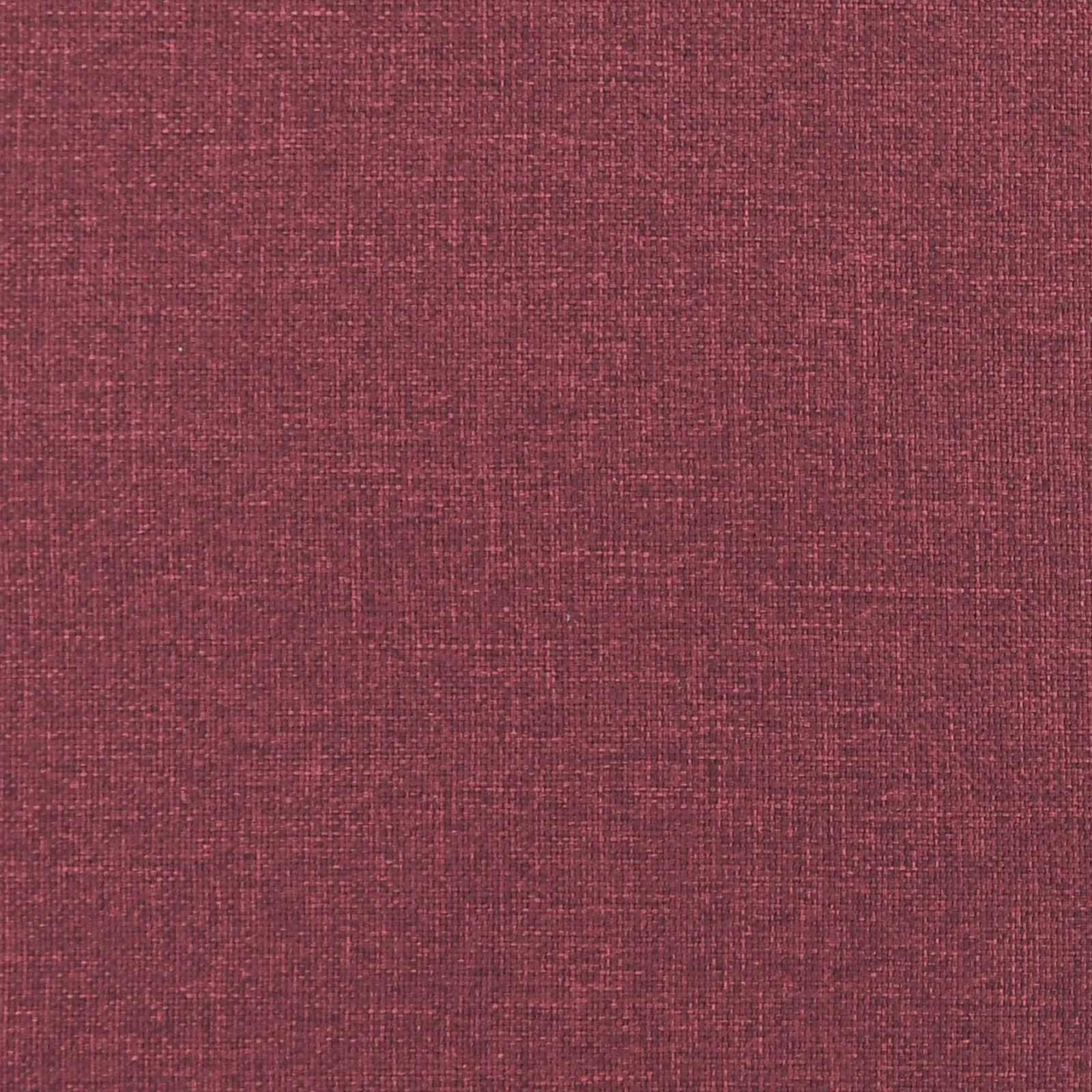 Panchina imbottita con schienale Rosso vino 110 x 60 x 76 cm
