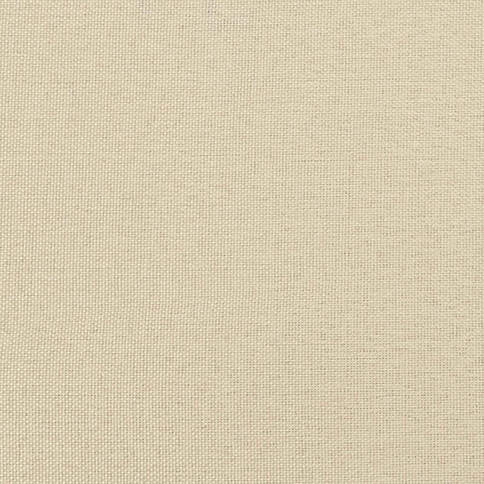 Panchina imbottita con schienale Crema 110 x 60 x 76 cm
