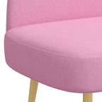 Panchina imbottita con schienale Rosa 110 x 60 x 76 cm