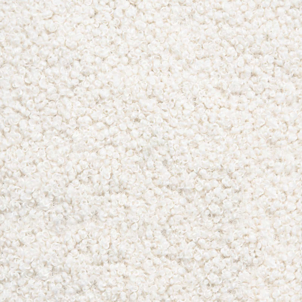 Panchina imbottita con schienale Crema 110 x 60 x 76 cm Bouclé