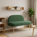 Panchina imbottita con schienale Verde giungla 110 x 60 x 76 cm