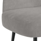 Panchina imbottita con schienale Grigio chiaro 110 x 60 x 76 cm