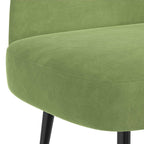 Panchina imbottita con schienale Verde chiaro 110 x 60 x 76 cm