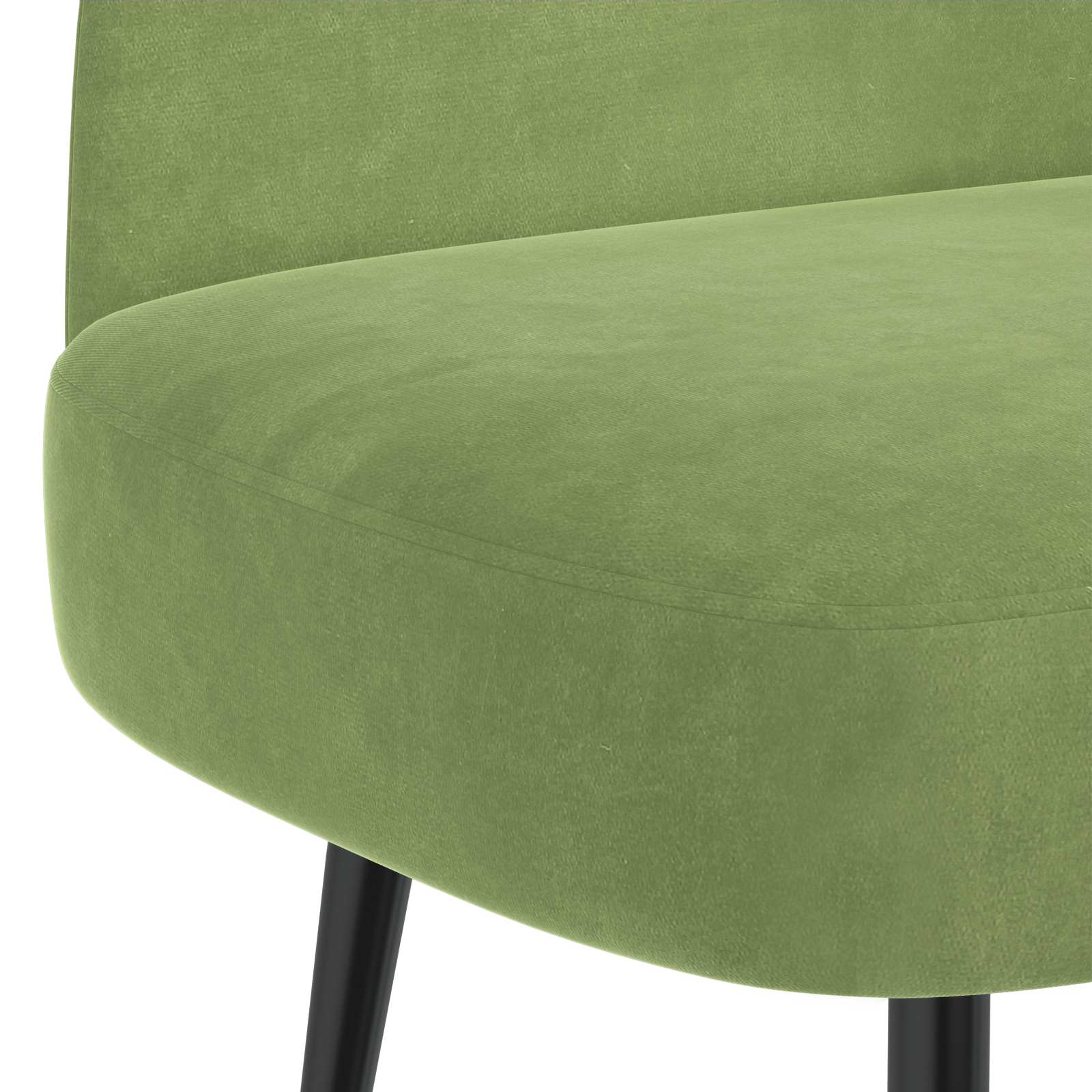 Panchina imbottita con schienale Verde chiaro 110 x 60 x 76 cm