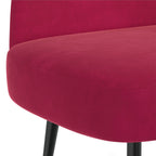 Panchina imbottita con schienale Rosso vino 110 x 60 x 76 cm