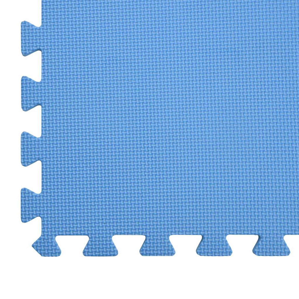 Tappetino per piscina 6 pcs Blu 2,16 ㎡ Schiuma EVA