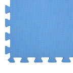 Tappetino per piscina 6 pcs Blu 2,16 ㎡ Schiuma EVA