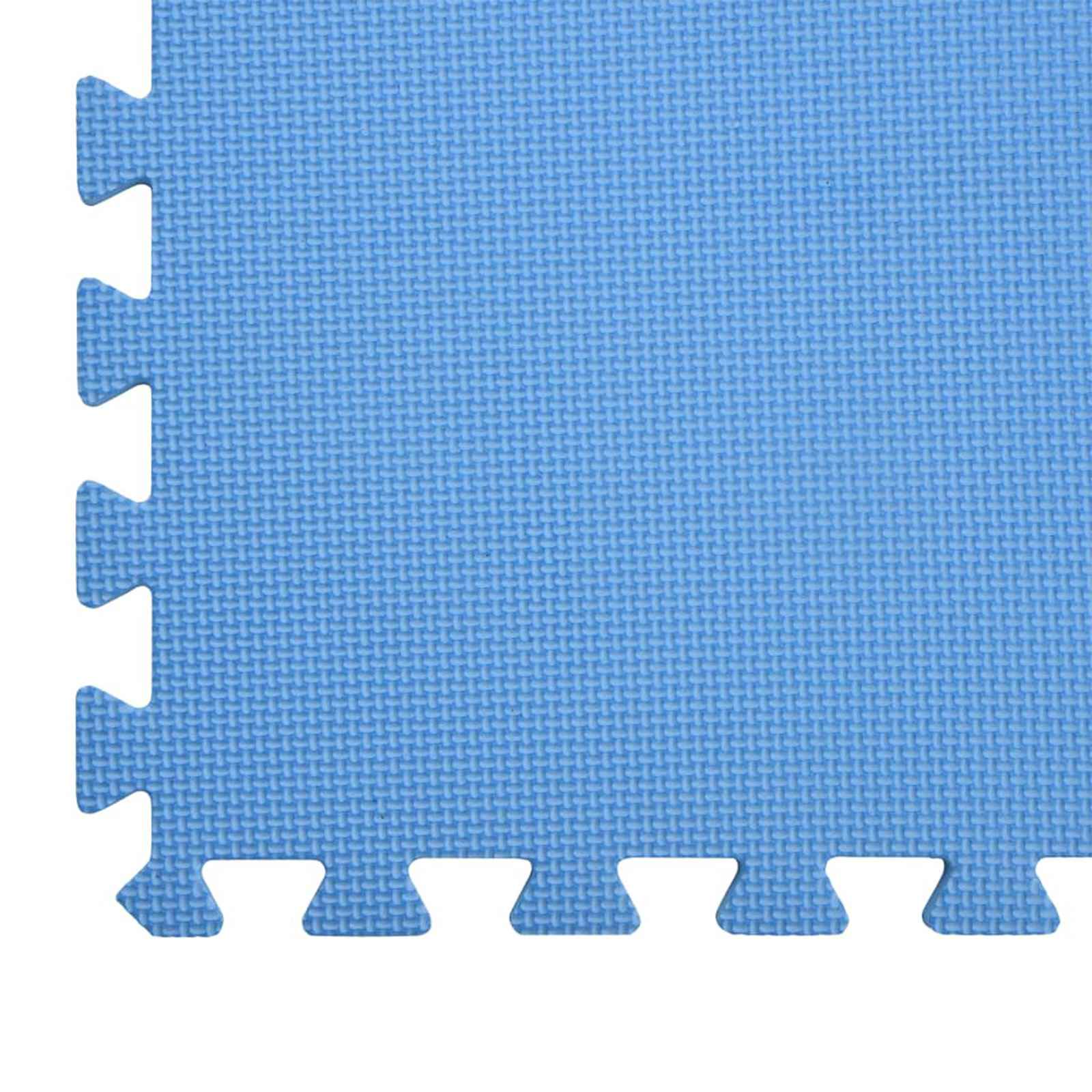 Tappetino per piscina 6 pcs Blu 2,16 ㎡ Schiuma EVA