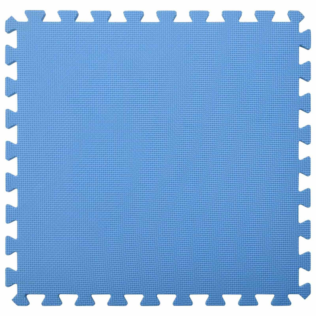 Tappetino per piscina 6 pcs Blu 2,16 ㎡ Schiuma EVA