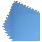 Tappetino per piscina 6 pcs Blu 2,16 ㎡ Schiuma EVA