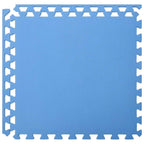 Tappetino per piscina 6 pcs Blu 2,16 ㎡ Schiuma EVA