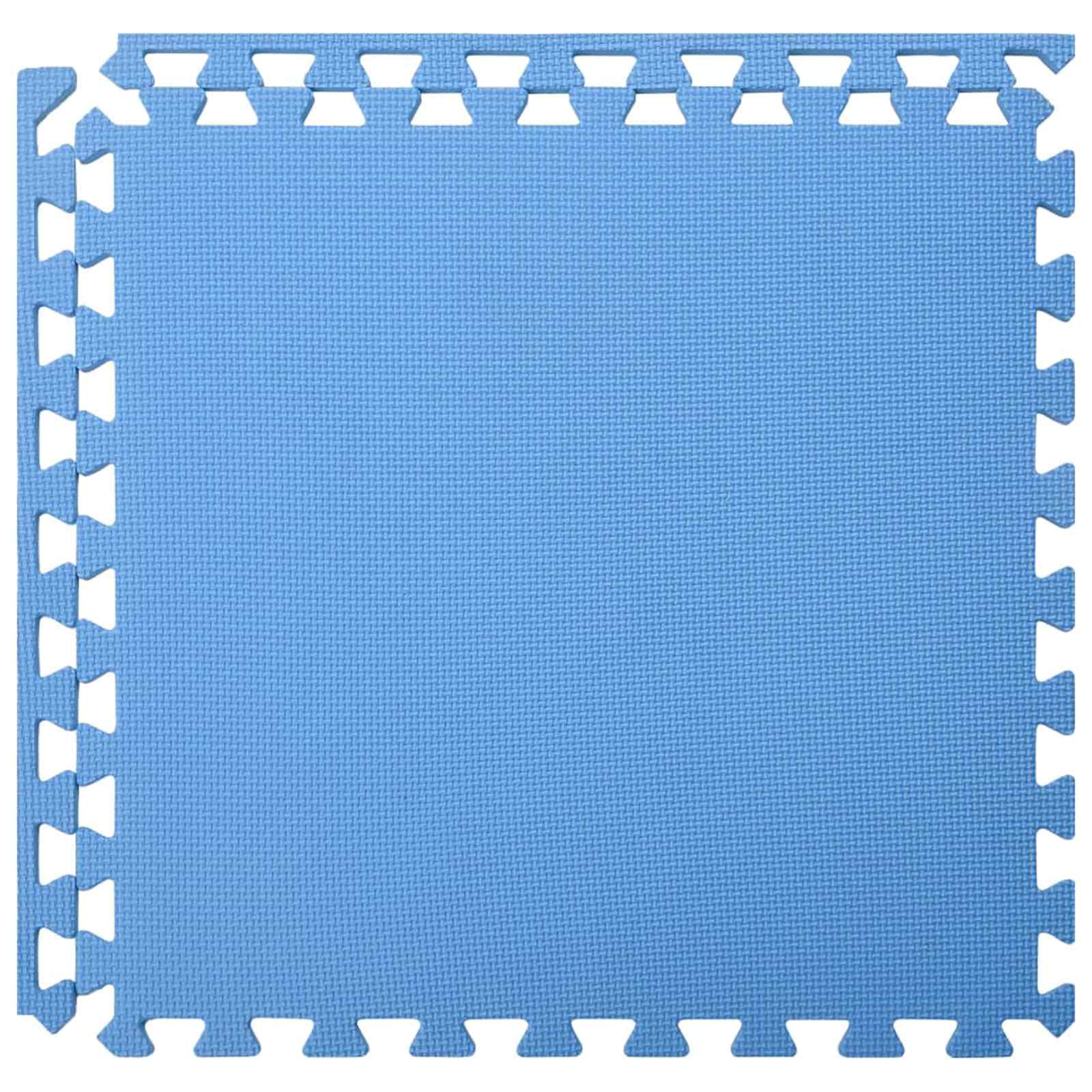 Tappetino per piscina 6 pcs Blu 2,16 ㎡ Schiuma EVA