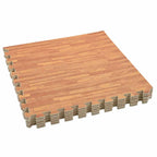 Tappetino per piscina 6 pcs legno 4,32 ㎡ Schiuma EVA
