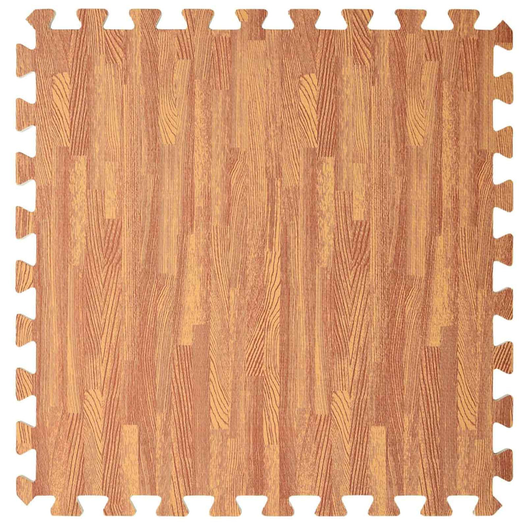 Tappetino per piscina 6 pcs legno 4,32 ㎡ Schiuma EVA