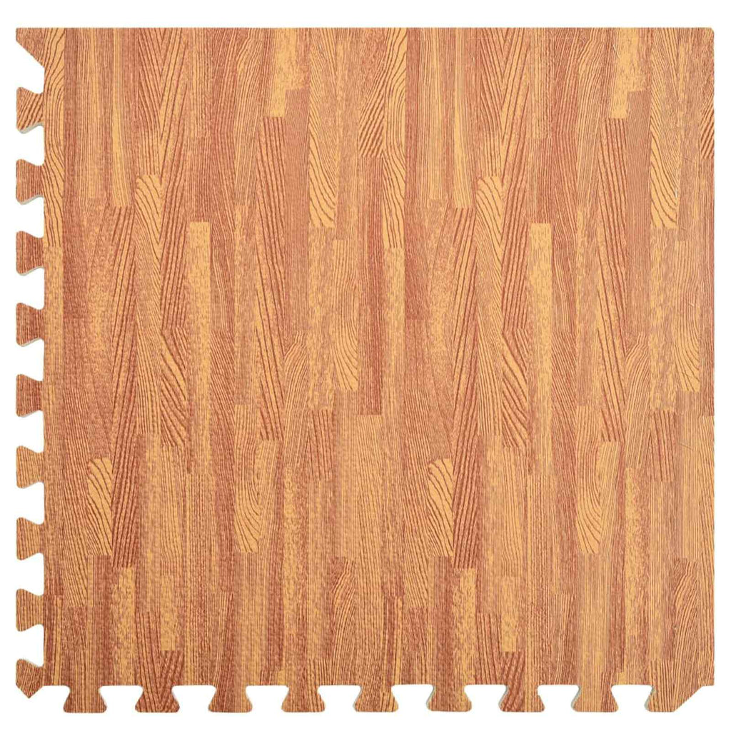 Tappetino per piscina 6 pcs legno 4,32 ㎡ Schiuma EVA