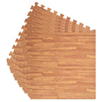 Tappetino per piscina 6 pcs legno 4,32 ㎡ Schiuma EVA