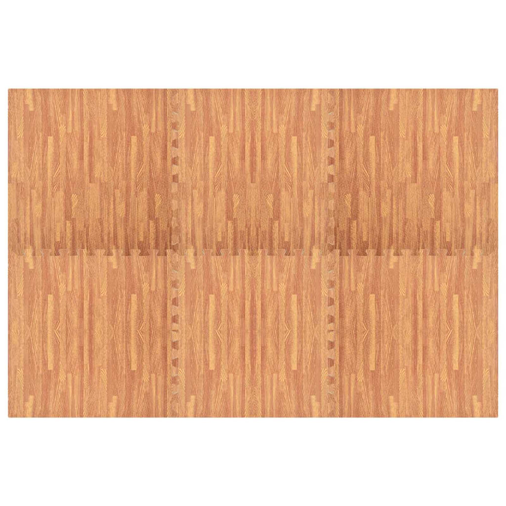 Tappetino per piscina 6 pcs legno 4,32 ㎡ Schiuma EVA