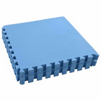 Tappetino per piscina 12 pcs Blu 4,32 ㎡ Schiuma EVA