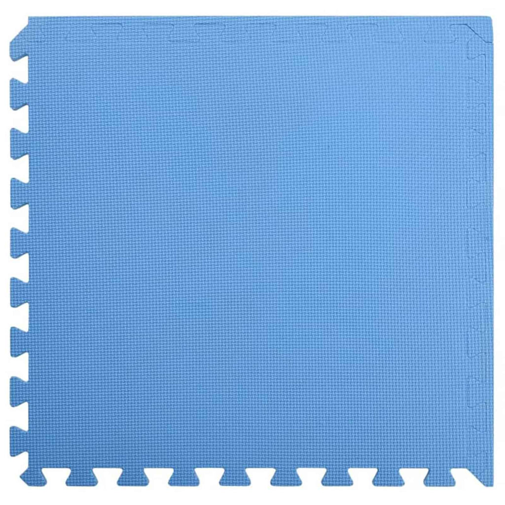 Tappetino per piscina 12 pcs Blu 4,32 ㎡ Schiuma EVA