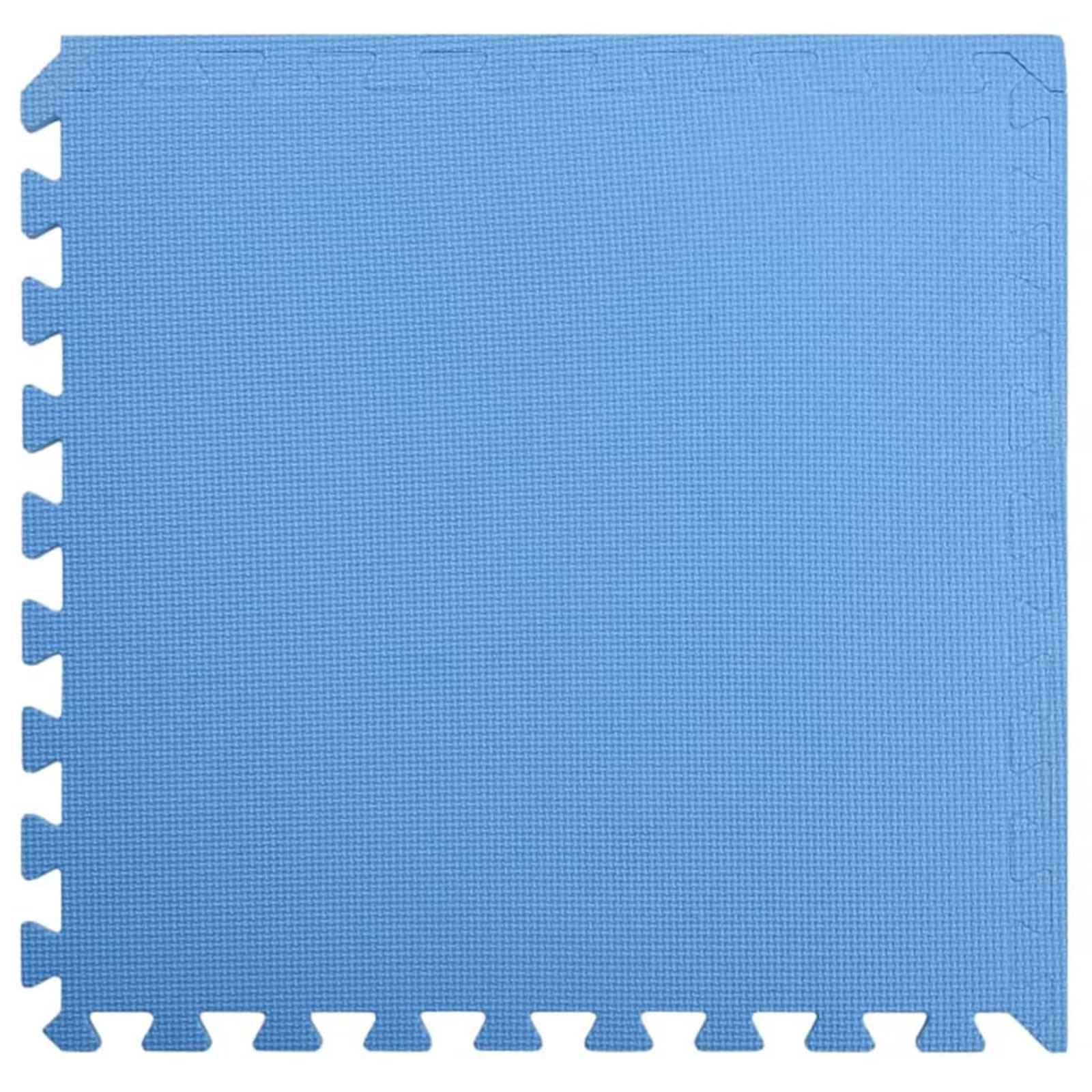 Tappetino per piscina 12 pcs Blu 4,32 ㎡ Schiuma EVA