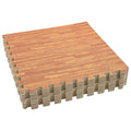 Tappetino per piscina 12 pcs legno 4,32 ㎡ Schiuma EVA