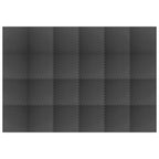 Tappetino per piscina 24 pcs Nero 8,64 ㎡ Schiuma EVA