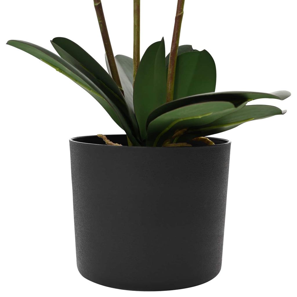 Pianta di Orchidea Artificiale con Vaso Bianco 45 x 15 x 65 cm